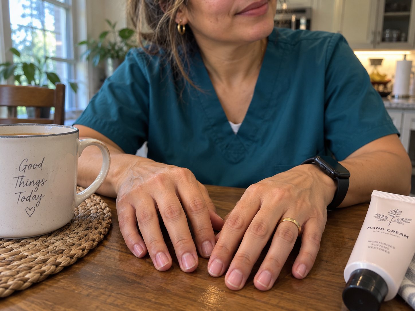 Renee's hands and nails